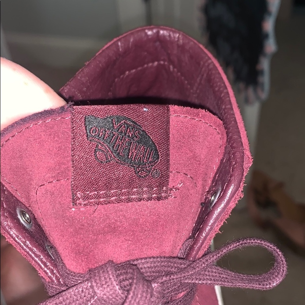 Maroon Vans - image 2